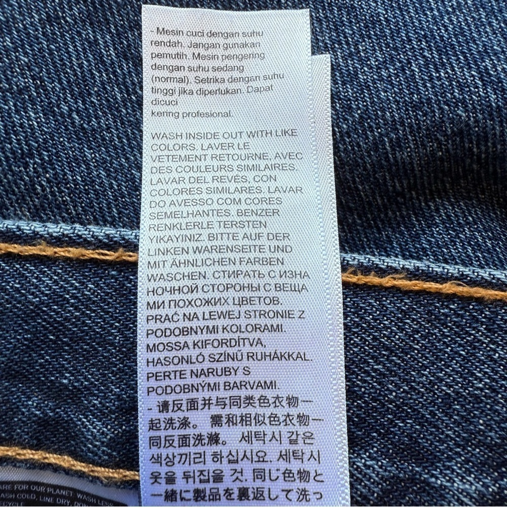 Levi's Blue Relaxed Jeans Classic Fit - Picture 12 of 13